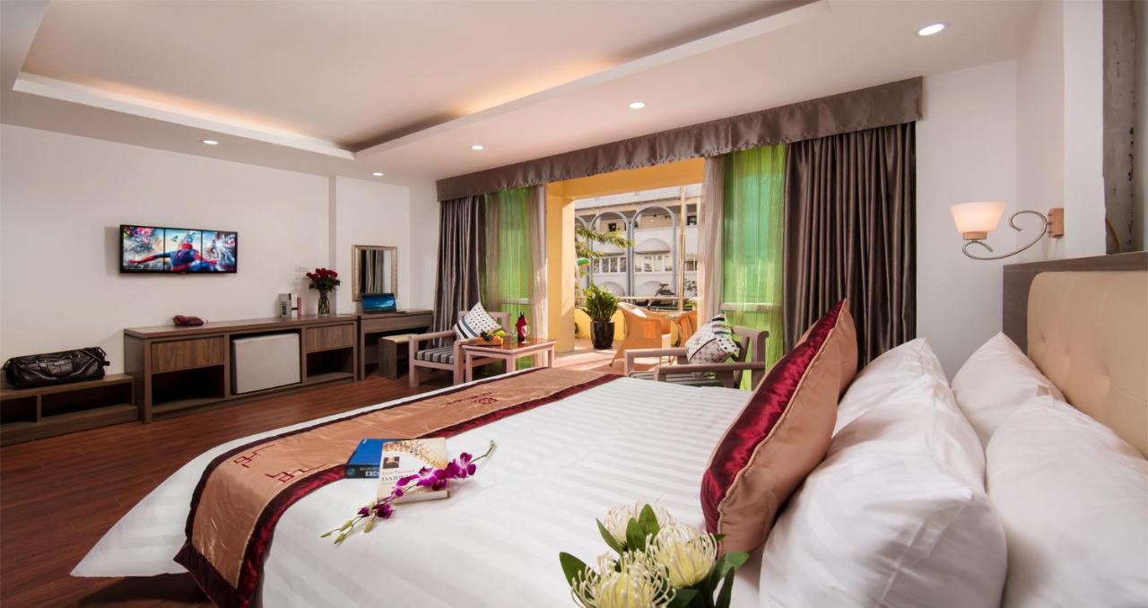 Van Mieu Hotel Hanoï Extérieur photo