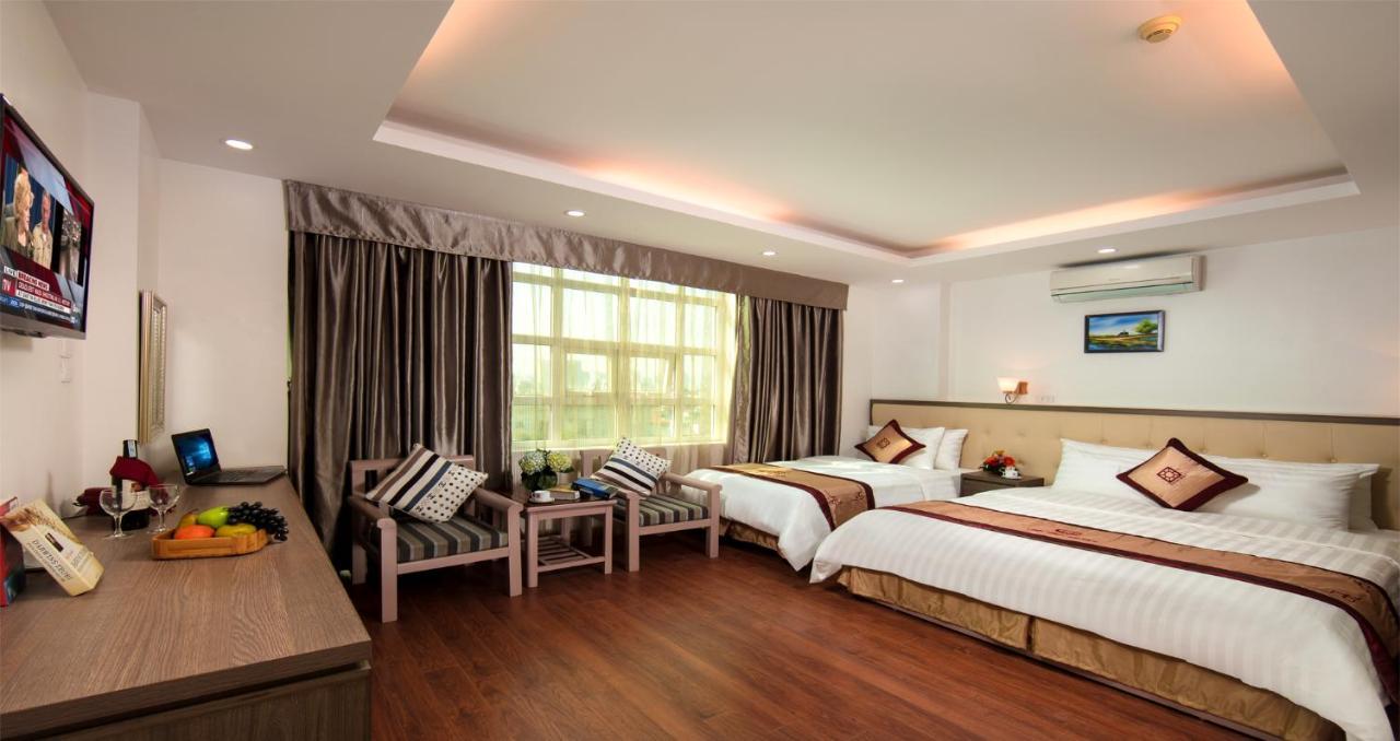 Van Mieu Hotel Hanoï Extérieur photo